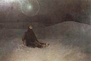 Alphonse Mucha woman in the wilderness Sweden oil painting artist